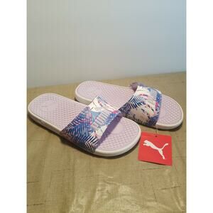 PUMA‎ Women's Cool Cat Island daze Slide Sandals - US 8